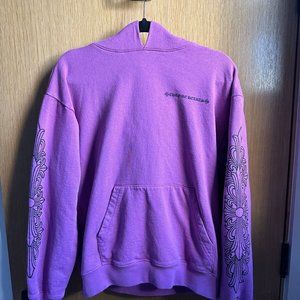 Chrome Hearts Matty Boy Purple Spider Web Hoodie